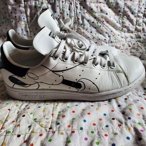 Adidas X Disney White and Black Sneakers Size 7 Men's